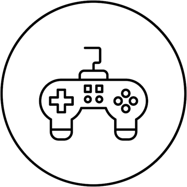 Gamepad icoon vector afbeelding Kan worden gebruikt voor Virtual Reality