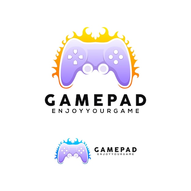 gamepad kleurrijk logo