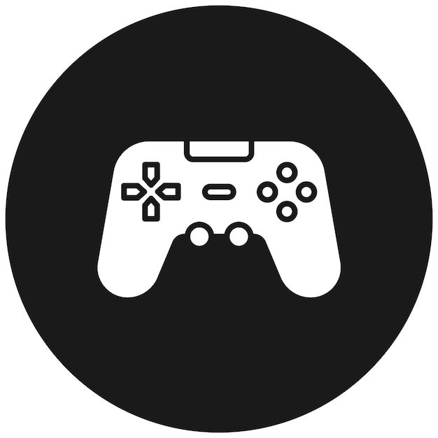 Gamepad vector icon can be used for computer and hardware iconset