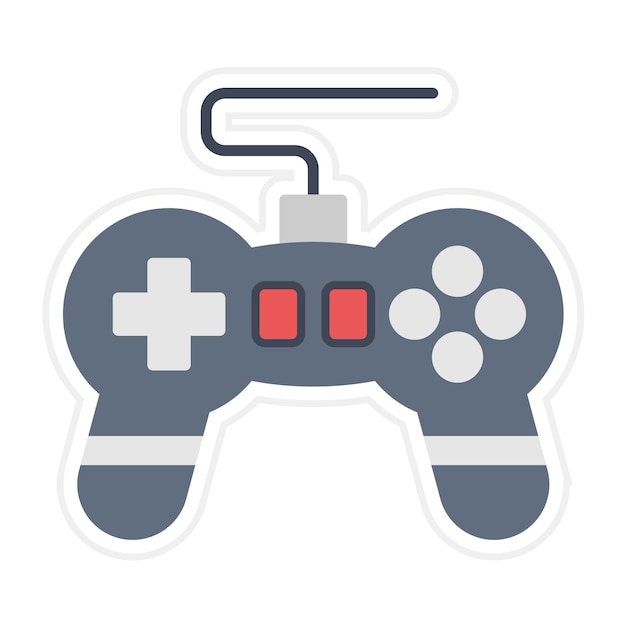 Gamepad vector icon Can be used for Electronic Devices iconset