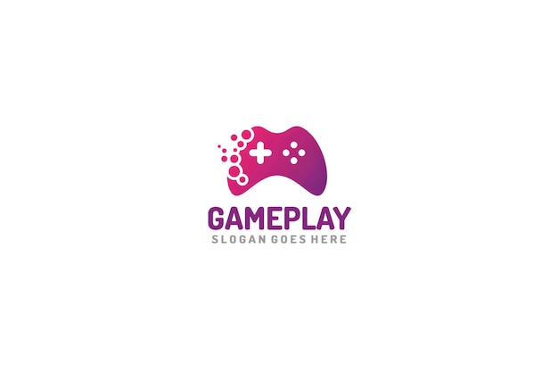 Gameplay Logo with Controller
