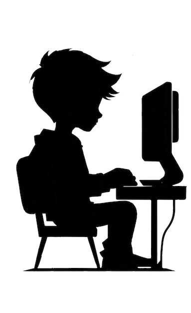 Gamer Boy Logo Vector Art Adobe illustratie