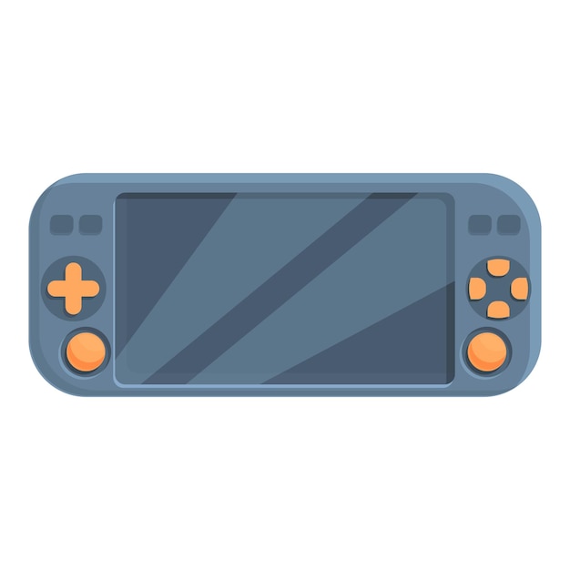 ゲーマー コンソール アイコン漫画ベクトル スポーツ ゲーム オンライン プレーヤー