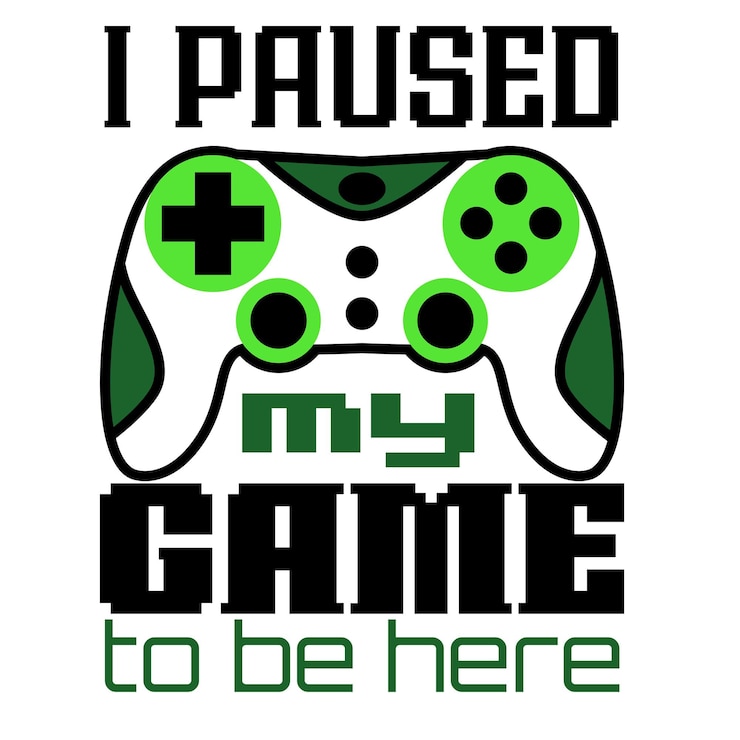Vector gamer hand drawn motivation lettering phrase in modern calligraphy style inspiration slogan for pri
