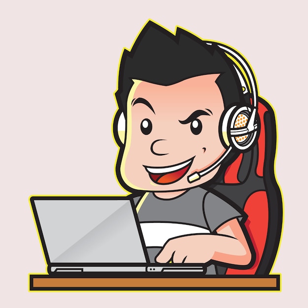 Gamer Mascot-logo