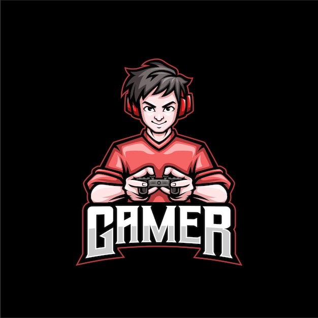 gamer mascot logo