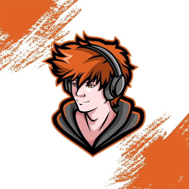 Gamer mascot logo