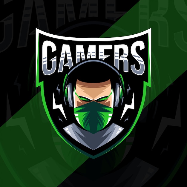 Gamers mascot logo design