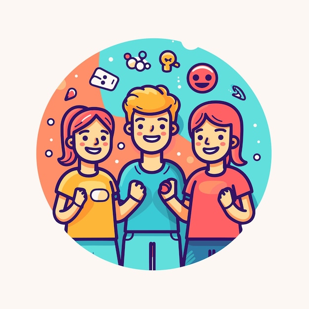 Gamification actie pictogram Vector