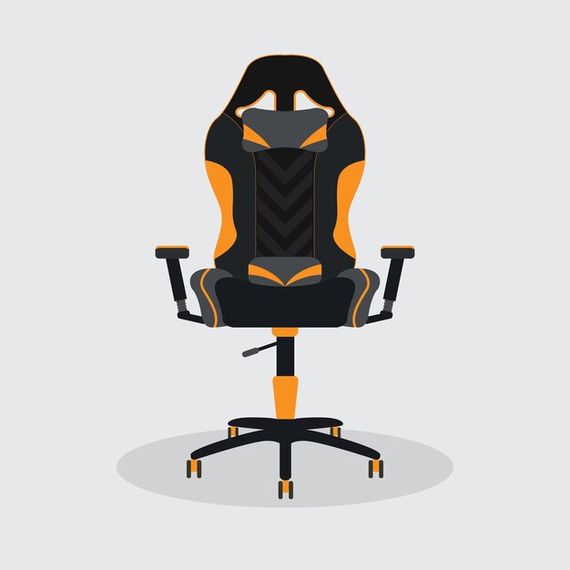 Vector gaming chair illustration