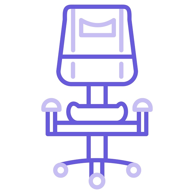 Gaming Chair Vector Illustration