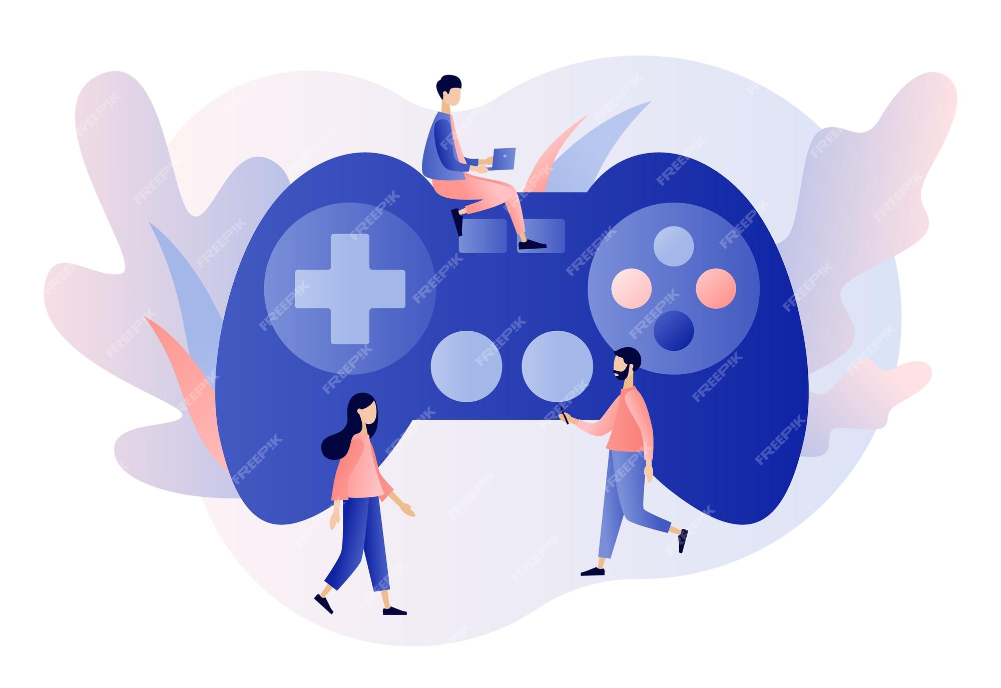 Cross platform play, online gaming concept icon. Server connection, internet  multiplayer idea thin line illustration. Esports, video game competition  Stock Vector Image & Art - Alamy