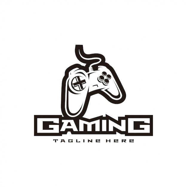 Gaming controller e sport logo