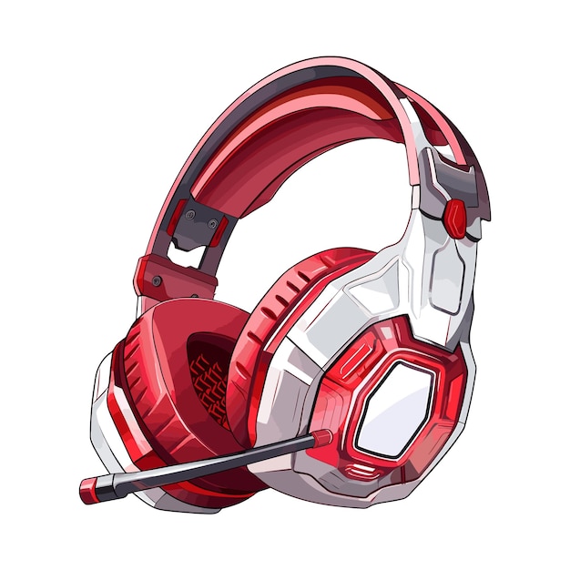 Gaming Headset Illustration