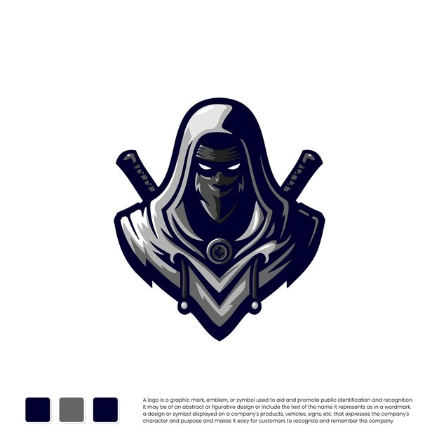 Premium Vector | Gaming logo design template