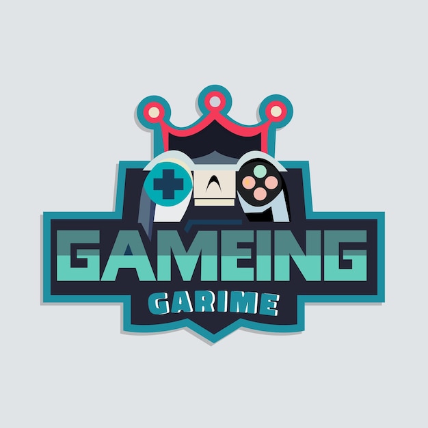 gaming logo vector design for gamers