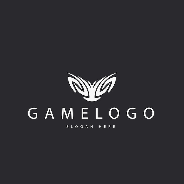 Gaming minimalistisch logo