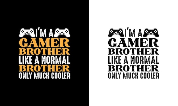 Gaming Quote T shirt design, typography