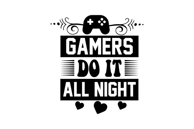 GAMING SVG-ontwerp