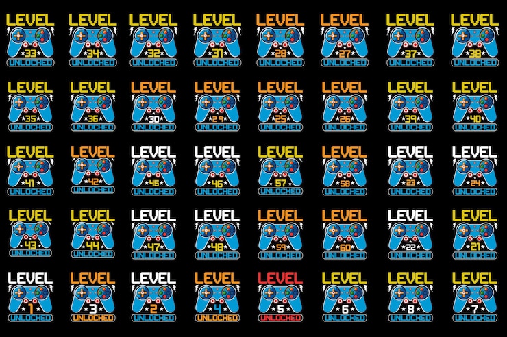 Vector gaming t shirt desgin set gaming vector se