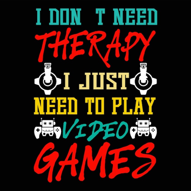 Gaming t-shirt design