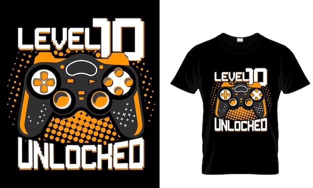 Vector gaming t shirt design