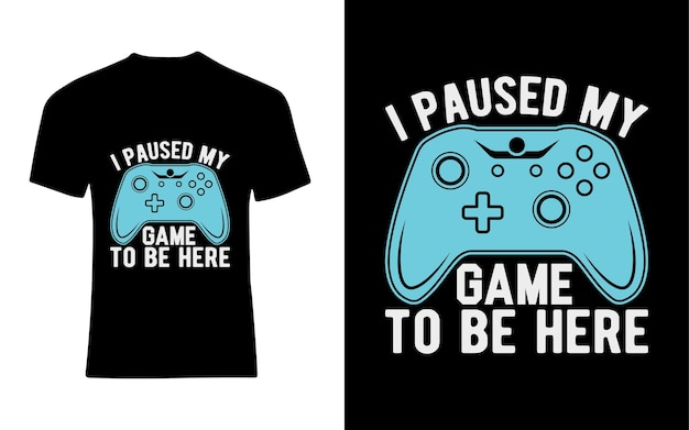 Gaming t shirt design