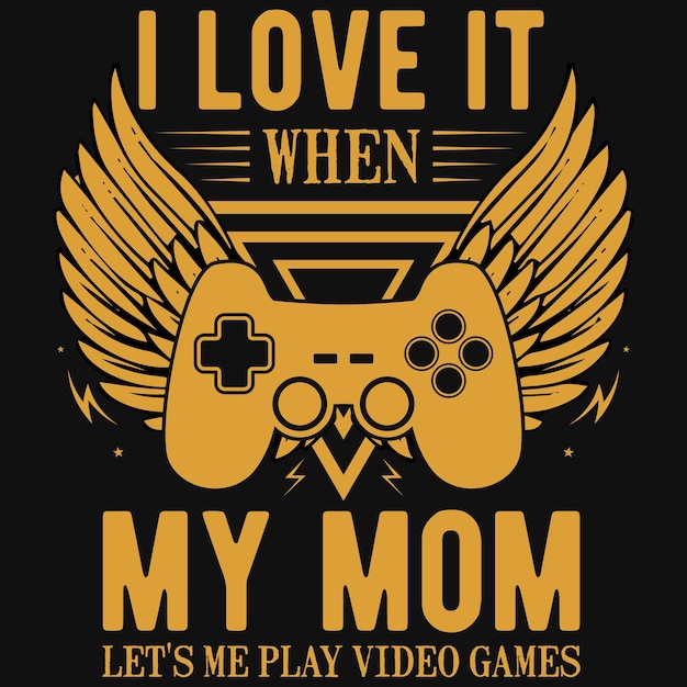 Gaming tshirt design