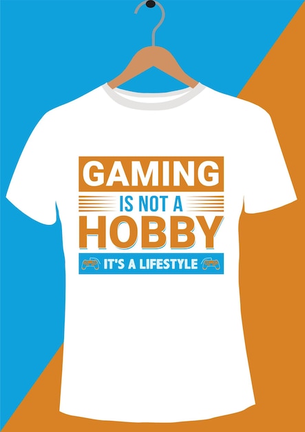 Vector gaming tshirt and vintage tshirt design