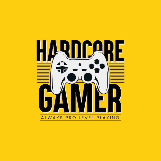 Gaming Vector Graphic for T shirt Design