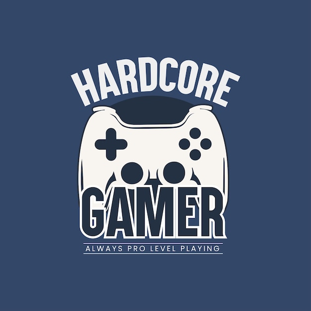 Vector gaming vector graphic for t shirt design