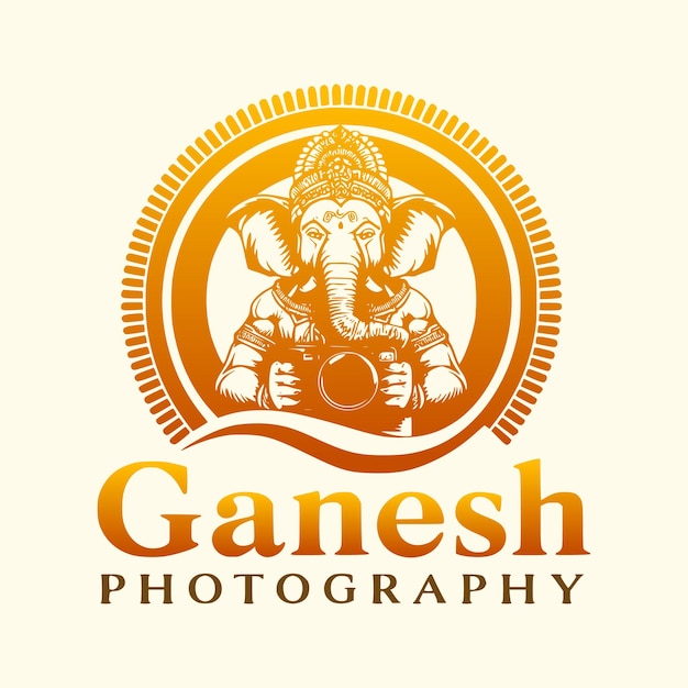 Vettore logo di ganesh immagine vettoriale di ganesh