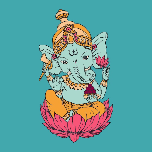 Vettore ganesha