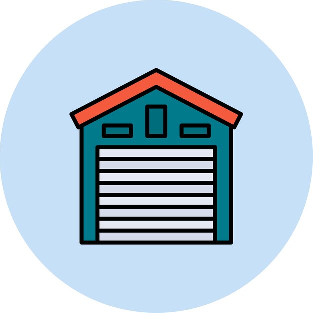 Garage icon vector image Can be used for Car Repair