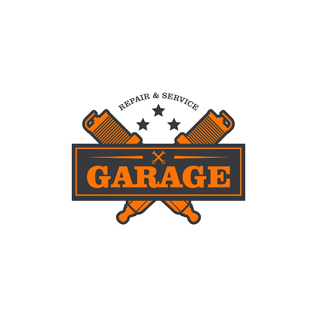 Garage logo sjabloon