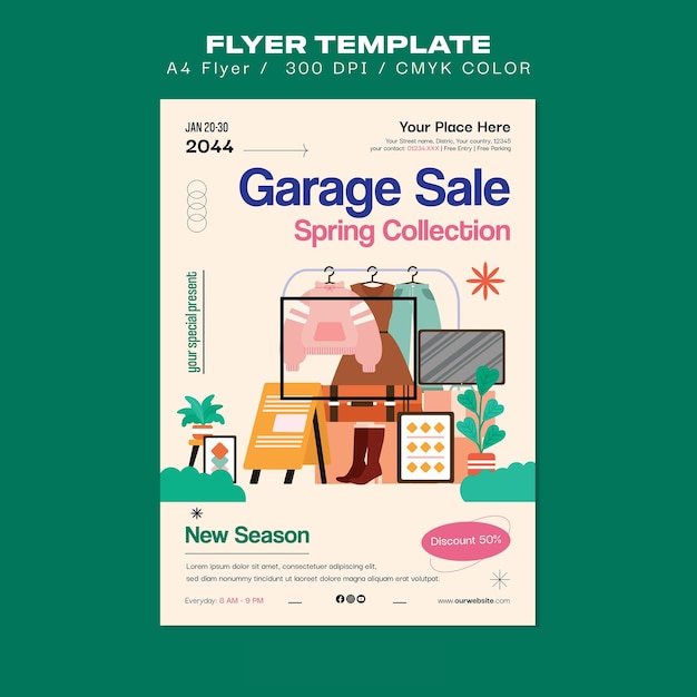 Garage Sale Flyer