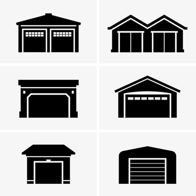 Vector garages