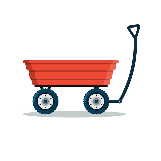 Garden cart, wheelbarrow,