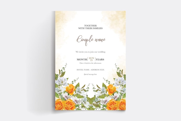 Vector garden invitation images