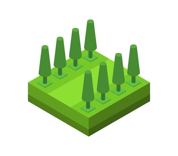 Garden isometric