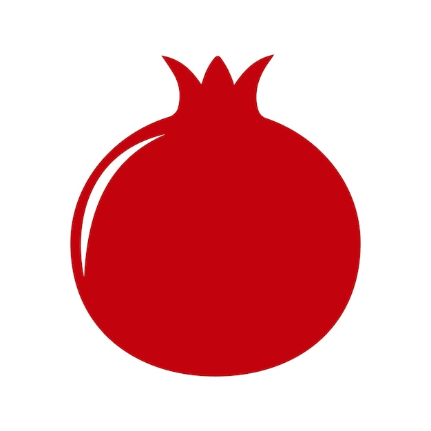 Garden pomegranate icon