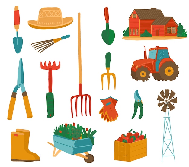 Garden tools for summer cottages