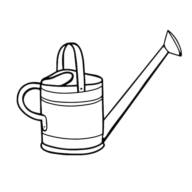 Garden watering can for watering plants