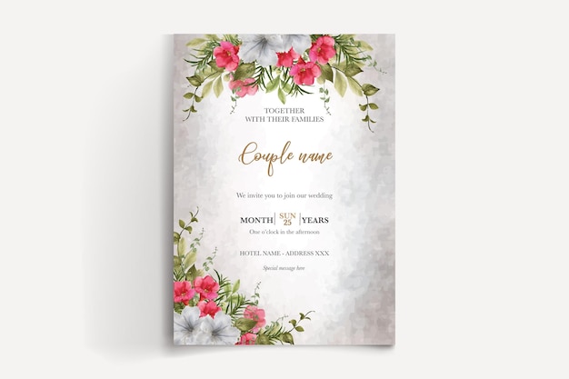 Garden Wedding Invitation Images