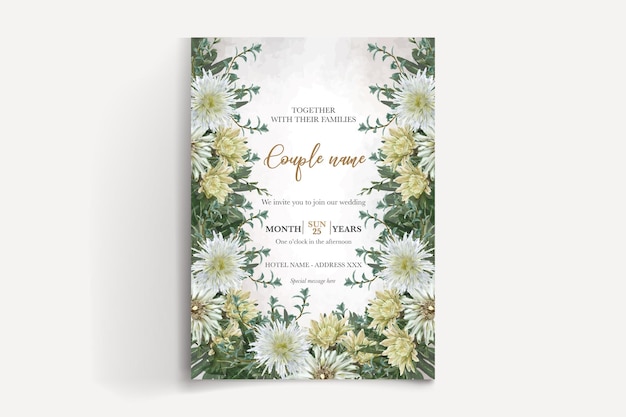 Garden Wedding Invitation Images