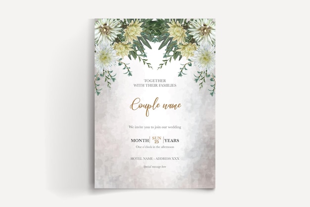 Garden Wedding Invitation Images