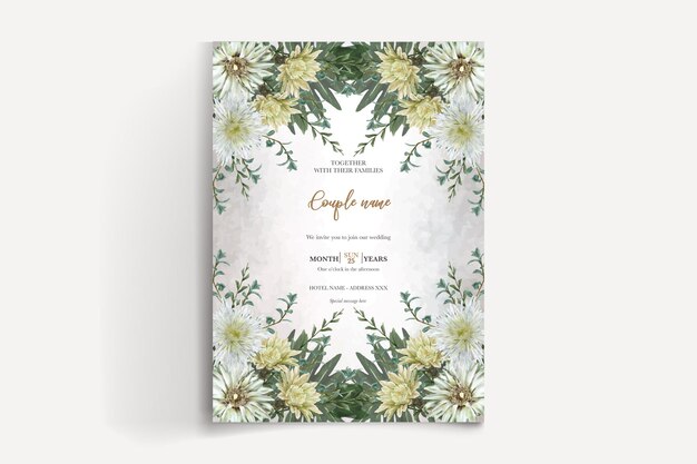 Garden Wedding Invitation Images