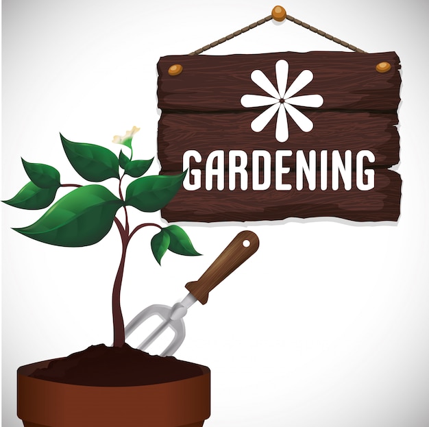 Gardening design