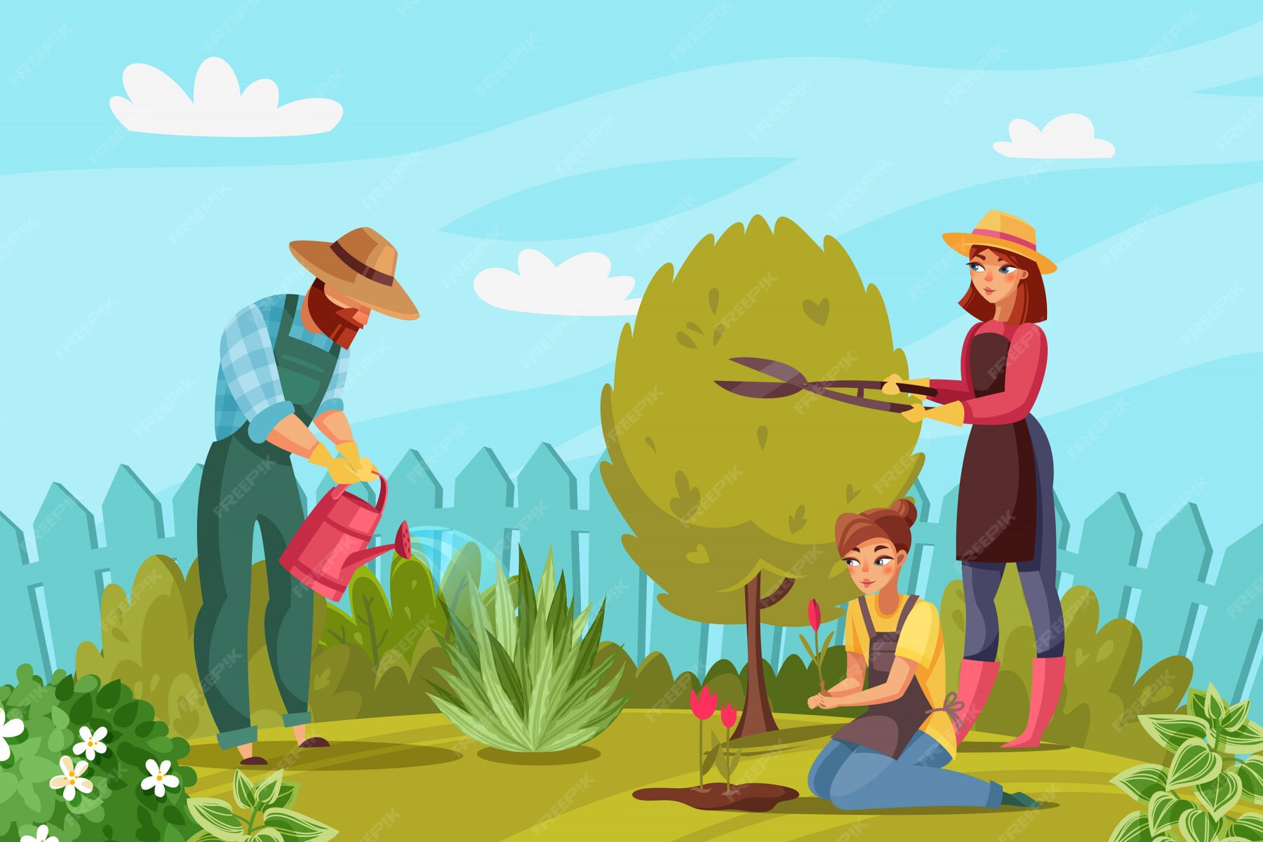 Bob the Gardener вектор