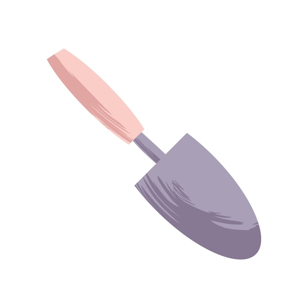 Gardening shovel icon isolated style